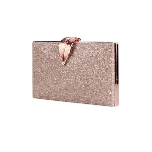 Evening Clutch Rose Gold Small Clutch Bag Luxury Small Ladies