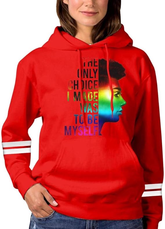 james charles red hoodie