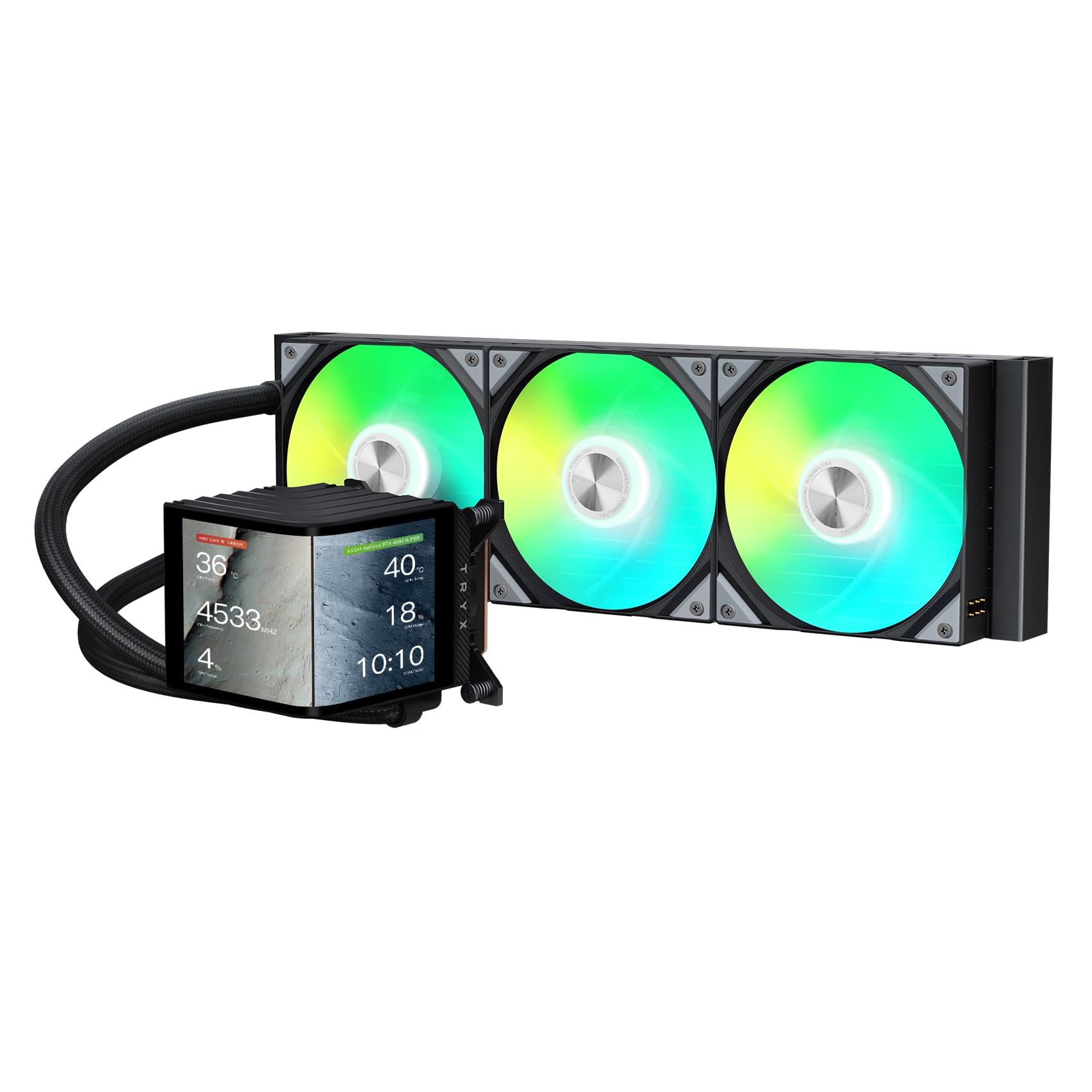 TRYX Panorama 360 ARGB 360mm AIO 6.67'' AMOLED
