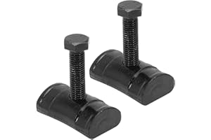 AUROLYNNE 2PCS Torsion Bar Key Adjuster Block Nuts with Bolts for Silverado Suburban Avalanche Tahoe Express Sierra Jimmy Escalade, Replace#: 11561233 15530026