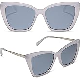 DIFF Becky II Designer Oversized Cat Eye Sunglasses for Women UV400 Protection