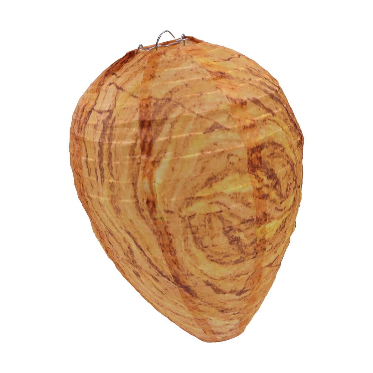 ZONADAH Wasp Nest Decoy Waterproof Fake Hornets Nest Hanging Repellent Yellow Jackets Wasp Deterrent for Home Garden Outdoor