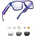 OhO Smart Glasses,Polarized Sunglasses with Bluetooth Speaker,Athletic/Outdoor UV Protection and Voice Control,Unisex