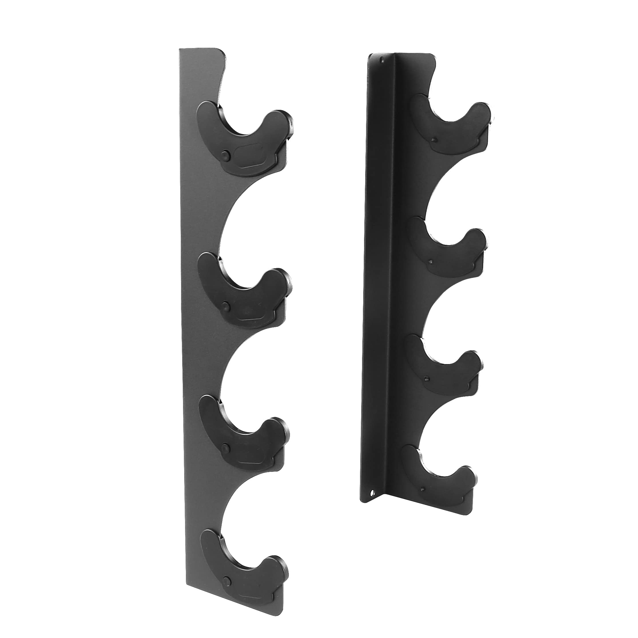 Photo 1 of Lovind Horizontal Barbell Rack 4 Bars Holder Wall Mounted Barbell Holder Barbells Storage Rack Weight Bar Holder for Gym