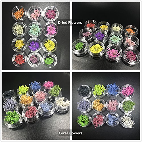 UV Epoxy Resin Jewelry Kit Cristal NonToxic, 3 Epoxy + 11 Molds 31