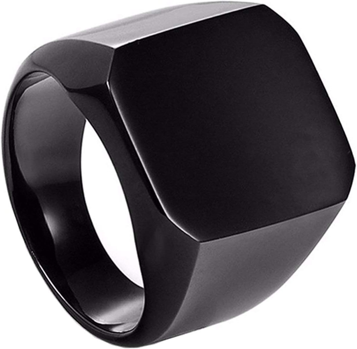 Desire Collection Men Rings Combo Stylish Black Colour Fashion Jewellery For Boys & Men Best Gift For Valentine days