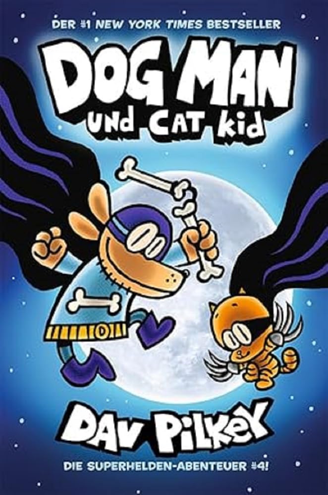 voir fiche du album Dog Man 4: Dog Man und Cat Kid - Kinderbücher ab 8 Jahre (DogMan Reihe)
