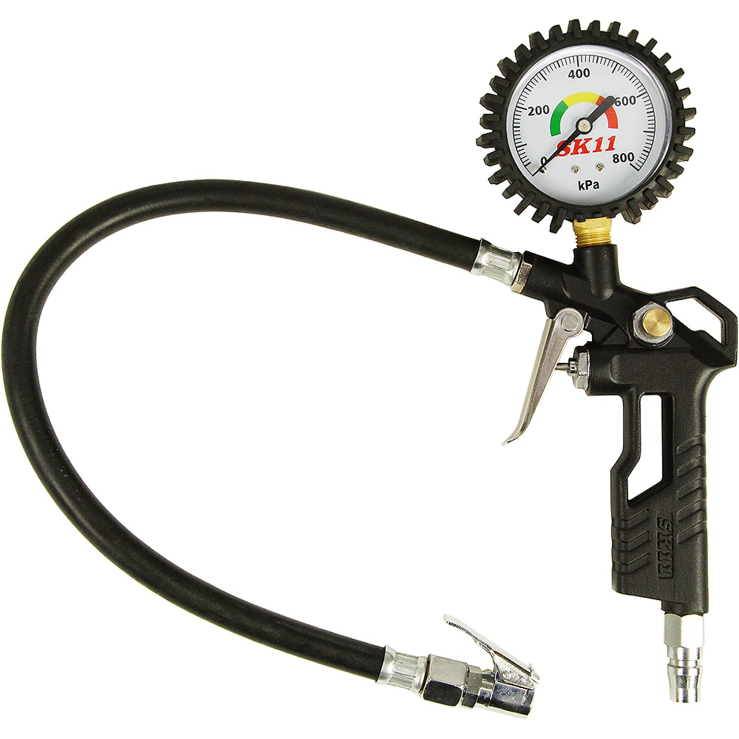 SK11 エアチャックガン ホース長400mmの商品画像