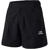 BASSDASH Men's Fishing Shorts UPF 50+ Water Resistant Quick Dry Hiking Cargo Shorts with Multi Pocket