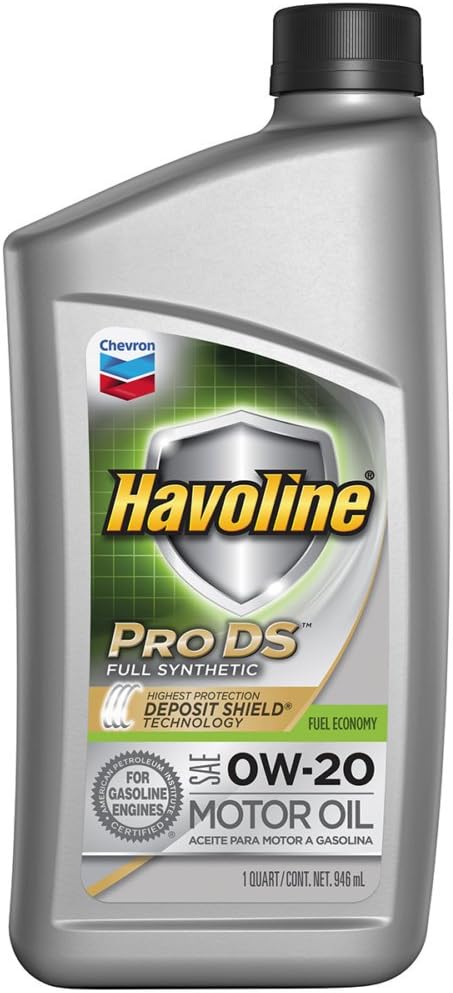 HAVOLINE ProDS Synthetic Motor Oil 0W 20, 1 QT.
