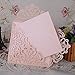 YUFENG 60pcs Laser Cut Wedding Invitations Cards Kit for Marriage Engagement Birthday Bridal Shower