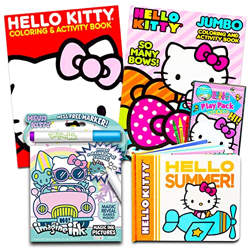 Hello Kitty Coloring & Activity Book Super Set 4 Hello Kitty Coloring
