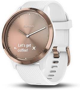 garmin vivomove hr rose gold grey