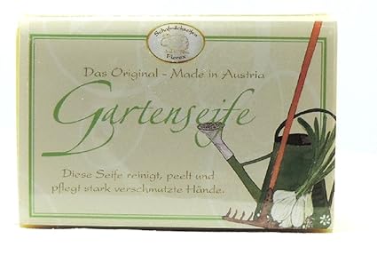 Florex Schafmilchseife Gartenseife 100g verpackt in Celloschleife
