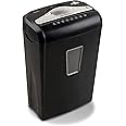 Aurora High-Security 8-Sheet Micro-Cut Paper Credit Card Shredder Black