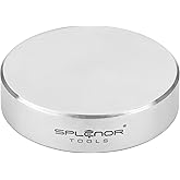 Splenor Tools Steel Bench Block - Flat Anvil Jewelers - Solid Metal Bench Block for Jewelry Repairing & Metal Stamping