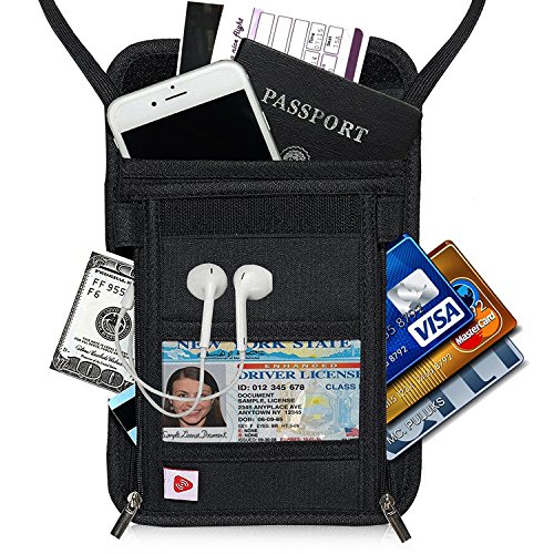 Top 10 Best Passport Holders Around Neck Best of 2018 Reviews No