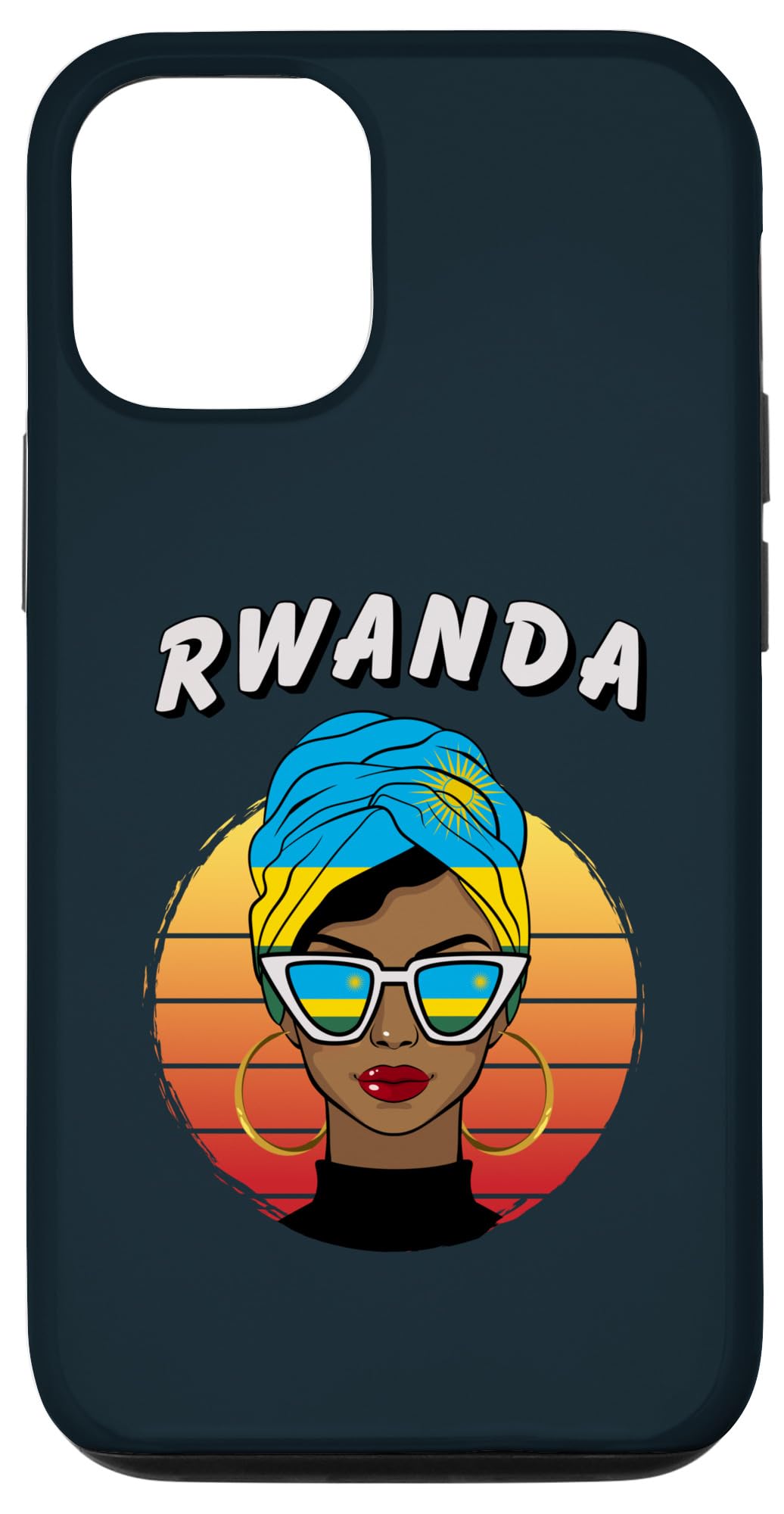 iPhone 14 Rwanda, Rwandan Flag, Rwanda Girl, Rwandan Women Rwandan Case