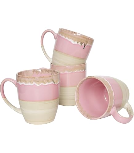 american diner style coffee mugs Jersey Diner Coffee Cup and Saucer – Authentic Classic Eggshell White with Green Bands – Two 2-Piece Sets (Gift Box Collection)