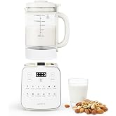 Livatro Nut Milk Maker with Removable Blade, 12-in-1 Automatic, 50.73 fl oz | Soy, Almond, Oat &amp; Coconut Milk Maker for Fresh Homemade Plant Milk, 24-Hour Delay Start, Keep Warm Mode, and Auto-Clean Mode