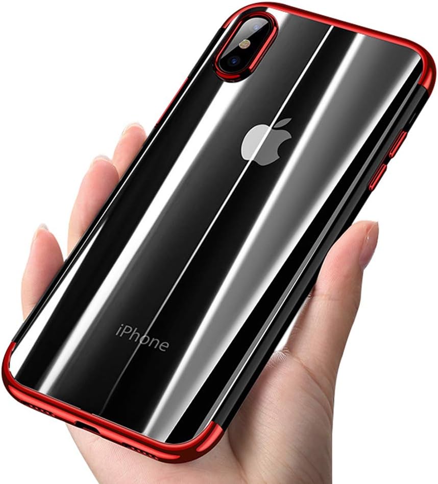 ANOLE Case for iPhone Xs Max, Ultra-Thin Clear Soft Flexible TPU Slim #01