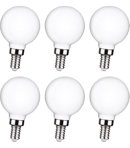 Westinghouse G16.5 LED Light Bulb - 7W Dimmable Clear Decor Bulb 2700K