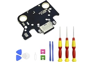 HYYHFIX Tab A7 10.4 T500 USB Charging Port Flex Cable Replacement for Samsung Galaxy A7 T505 USB Type-C Charger Dock Board Flex Connector Port with Repair Toolkits SM-T500 SM-T505