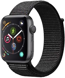 Apple Watch Series 4 (GPS, 44mm) - Space Gray Aluminum Case with Black Sport Loop