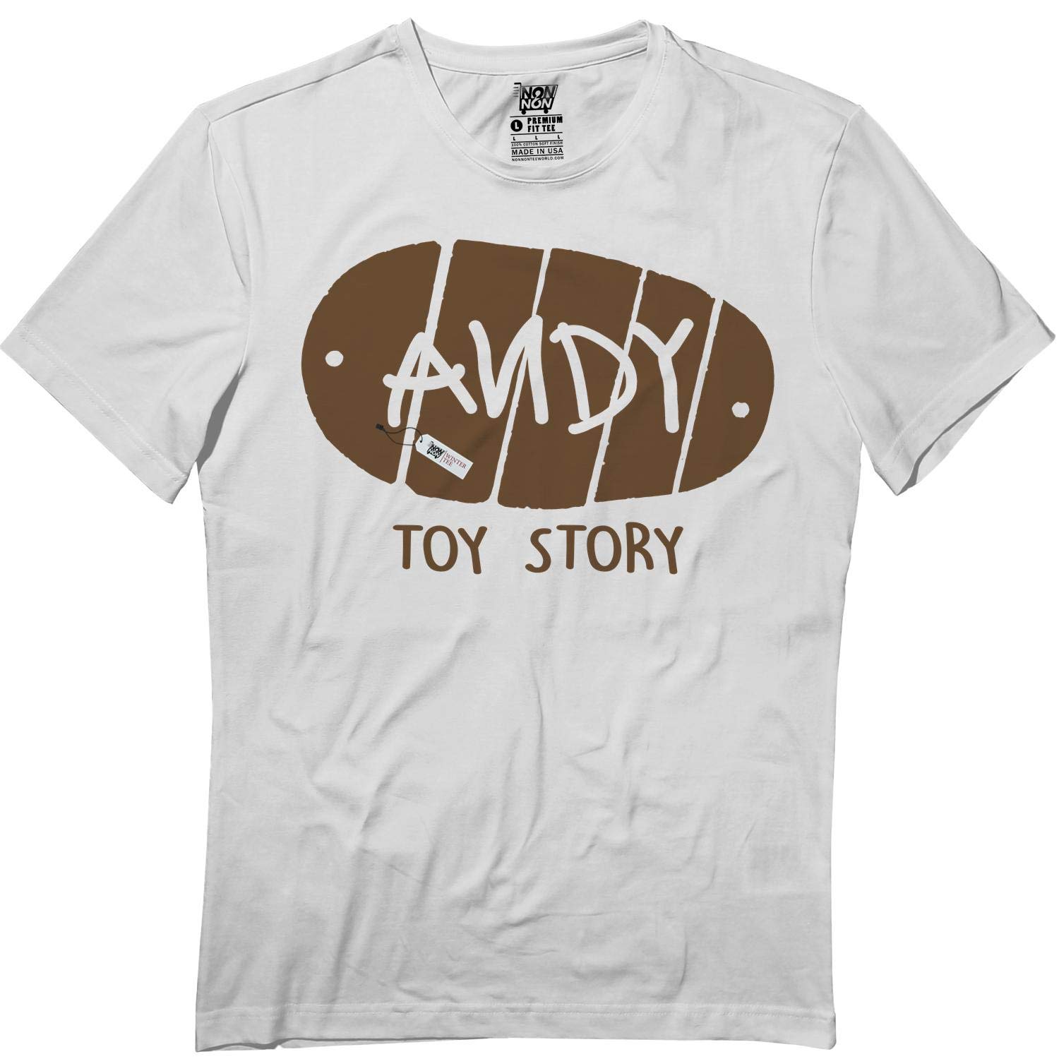 Andy Footprint Funny Girls Toy T Shirt