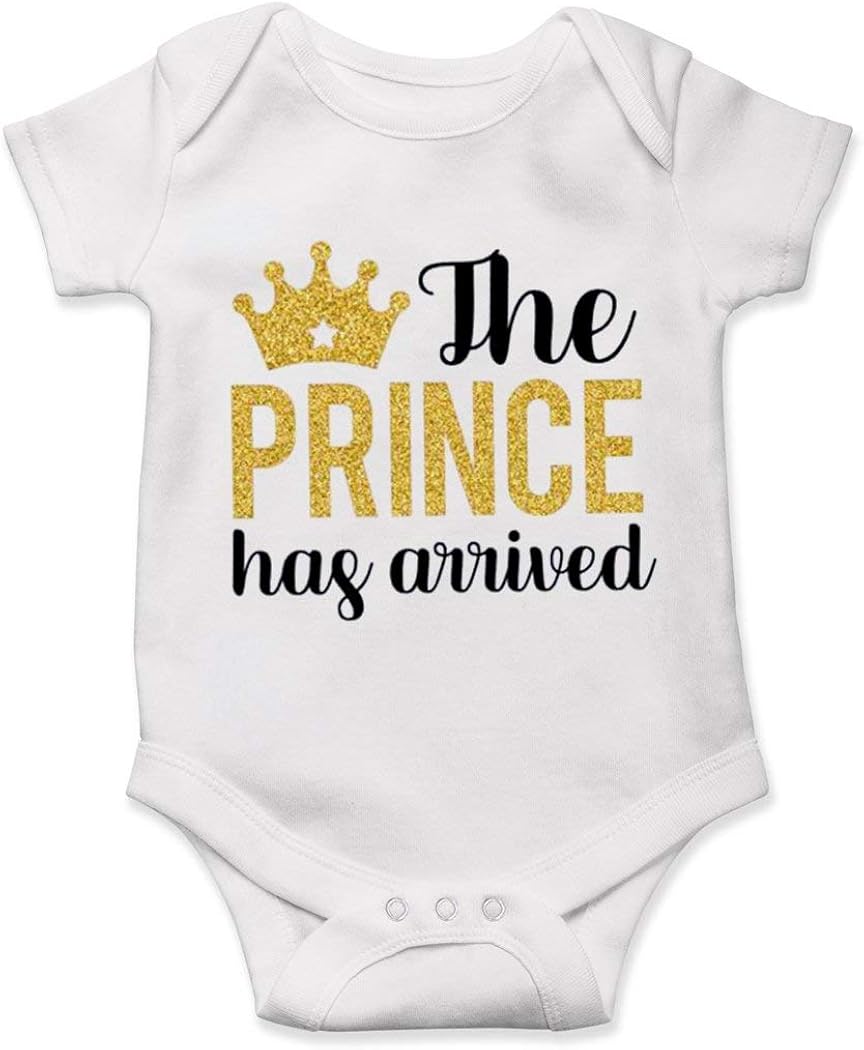 the prince has arrived newborn outfit