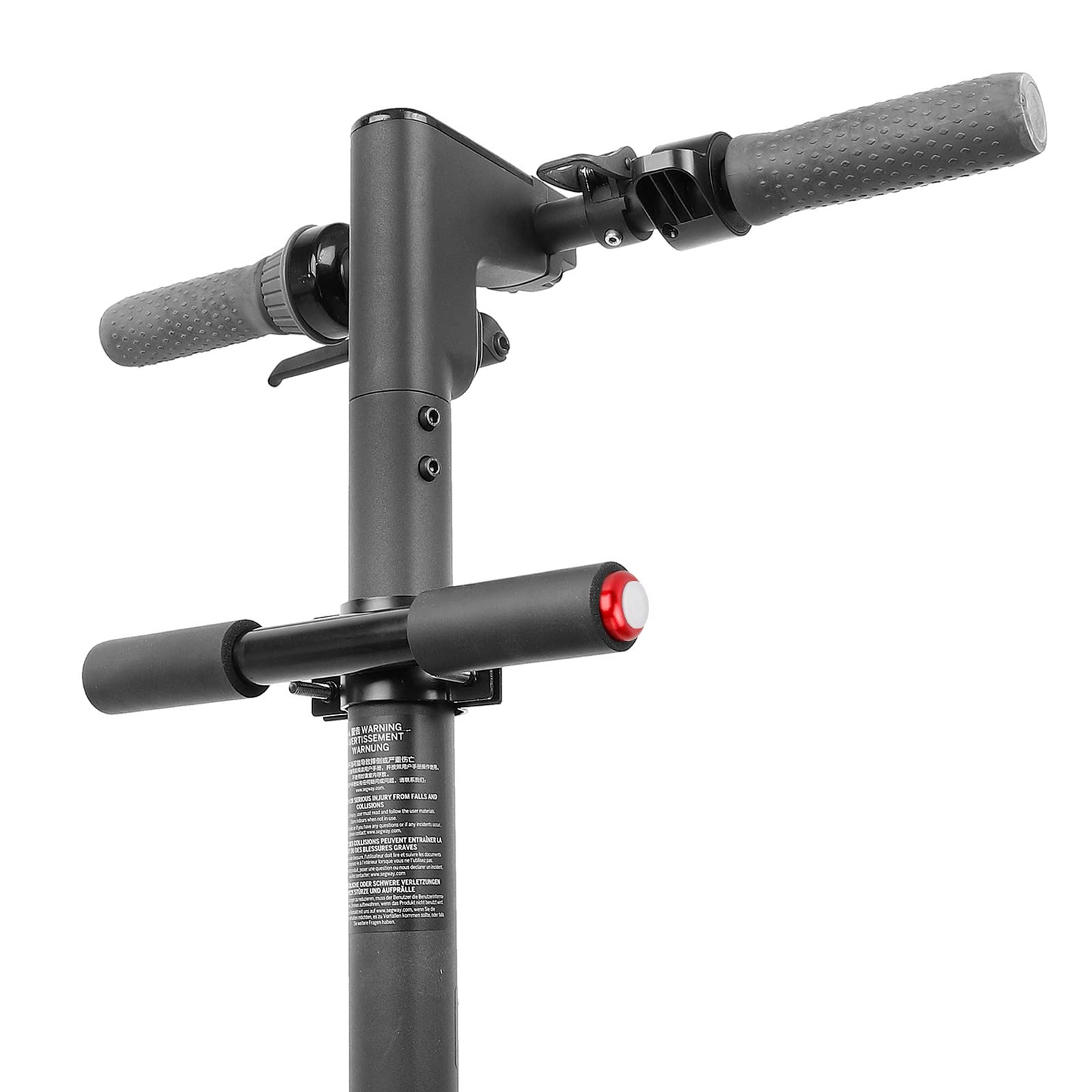 VOLOHAS Kids Handlebar Grip with LED Light for Segway Ninebot Max G30 ES1 ES2 ES3 ES4 E22 E25 Electric Scooter Handrail Safety Handle Non-Slip