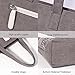 ArcEnCiel Women's Casual Canvas Tote Bags Shoulder Handbag Travel Bag (Gray)