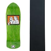 Welcome Skateboard Deck Miller Couple on Crossbone Assorted 10" x 30" with Grip