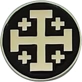 Terra Sancta Guild Jerusalem Cross Pin