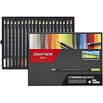 Caran d'Ache Museum 水彩色鉛筆セット 18色 CARAN d'ACHE - カランダッシュ【水彩色鉛筆18色セット】の通販