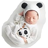Zeroest Newborn Photography Outfit Baby Photoshoot Props Prince Infant Photo Prop Bear Outfits New Born Boy Hat Clothes Set