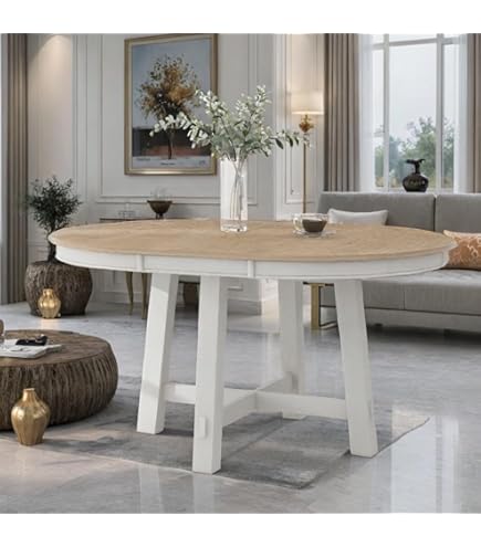 East West Furniture AVVA5-OAK-C - Juego De Mesa De Comedor