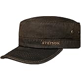 Stetson Datto Army Cap Cotton Military Lined UV Protection Water-Shedding Men Fall Winter