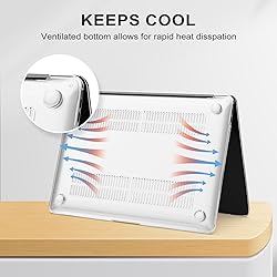 iCasso Compatible with MacBook Air 13 Inch Case