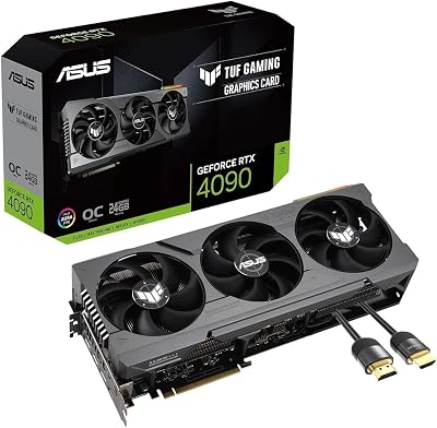 ASUS TUF RTX 4090 OC 24GB GDDR6X PCIe 4.0 Gaming Graphics Card HDMI DP