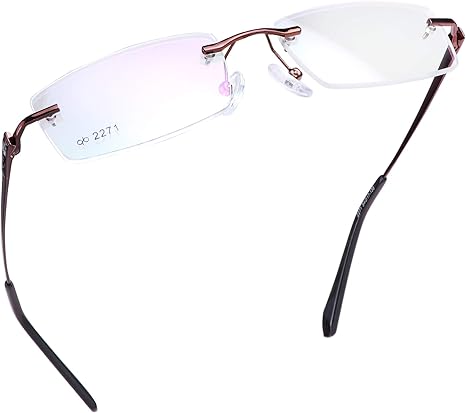 rimless computer reading glasses