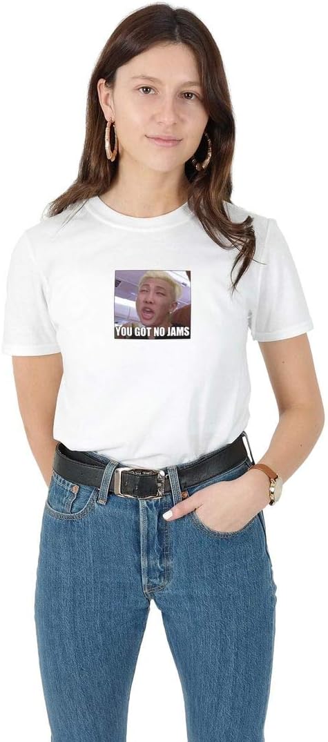 Sanfran ClothingYou Got No Jams Top Meme Funny Jimin Namjoon Love Yourself K-pop T-Shirt