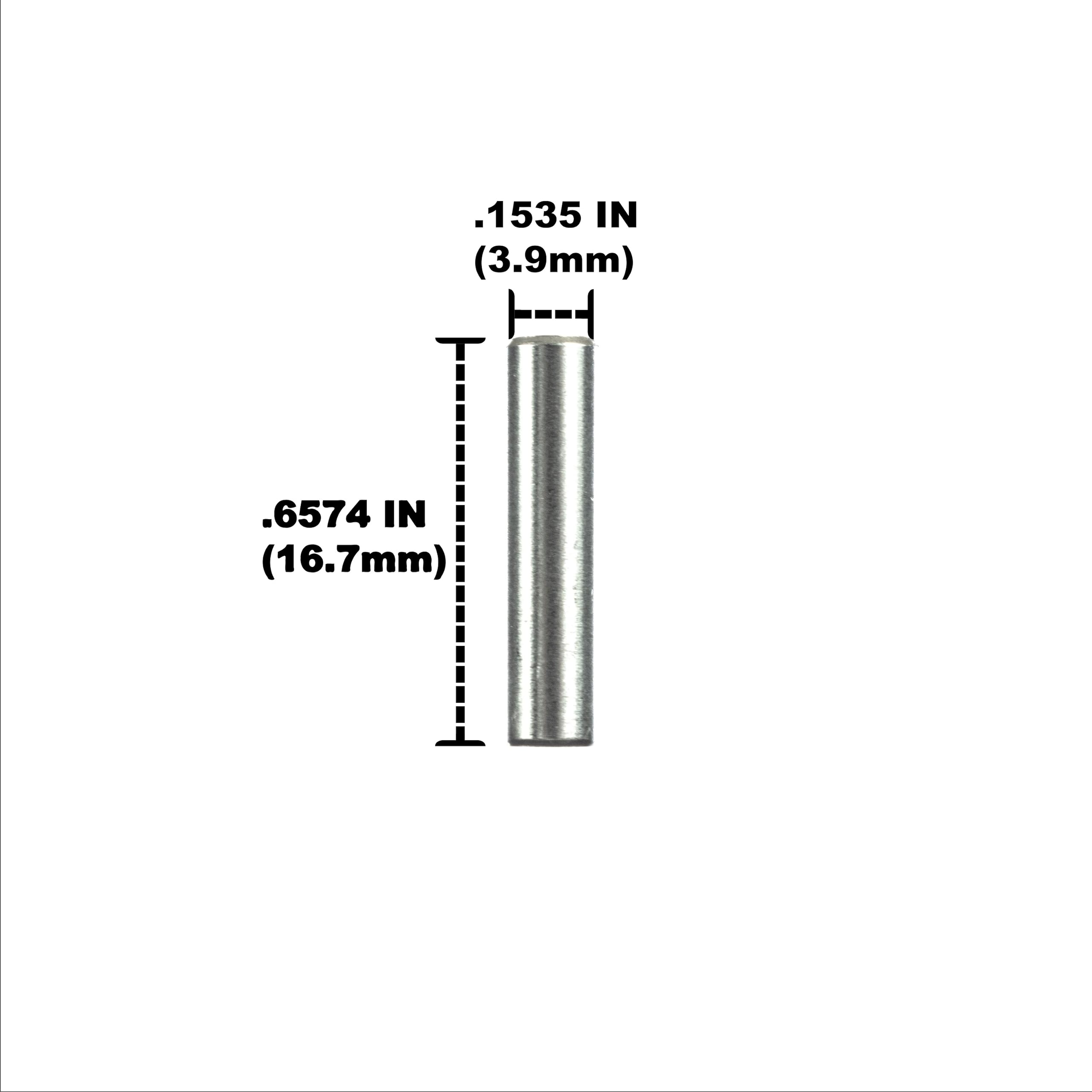 Univen 16.7mm x 3.95mm Dowel Pin Compatible with KitchenAid Mixer 9707223 4161950 240018-1 2 Pack