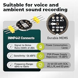 JESSINIE INMP441 MEMS Omnidirectional Microphone