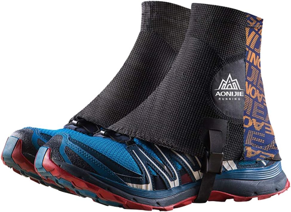 Keep outdoor 1 Pair Low Trail Running Gaiters Sandproof Ankle Gaiters