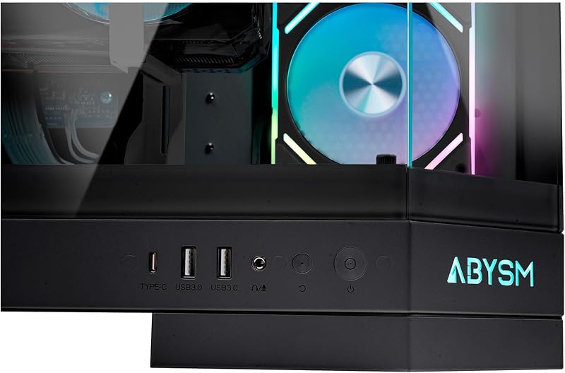Caja PC Gamer Danube SAVA H600 Black E-ATX — foto 7 de 8