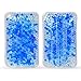 Perfecore Reusable Gel Ice Packs - Hot Cold Compress Sciatica Treatment, Low Back, Neck, Shoulder Pain, Migraine Headache, Wisdom Tooth, Sinus - Reduce Eye Puffiness - 2 Pcs with Cloth Backing