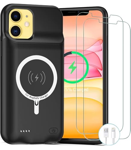 Amazon.com: Battery Case for iPhone 11, Upgraded 10000mAh High