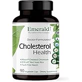 Emerald Labs Cholesterol Health - Featuring CoQ10, Flush-Free Niacin, RYR-VA, and Garlic for Heart and Circulatory Support - 90 Vegetable Capsules