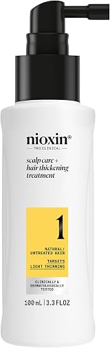 Nioxin System 1 Scalp + Hair Thickening Treatment 100ml - Niacinamide Biotin